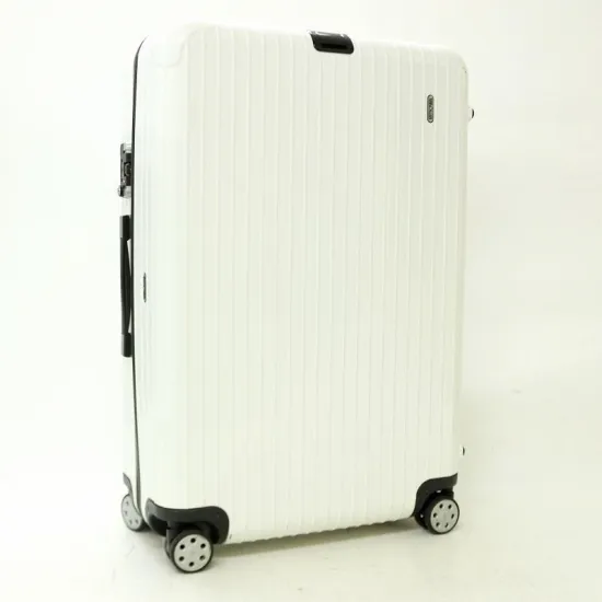 美品　リモワ　82L ハワイ限定ホワイト　RIMOWA　サルサデラックス　4輪 リモワRIMOWA☆ハワイ限定 サルサデラックス スーツケース 899.89 4輪